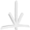 Ekena Millwork Alberta Architectural Grade PVC Gable Bracket, 108"W x 72"H x 6"D x 6"F, 16/12 Pitch GBP108X72X0606ALB00 - alternate 1